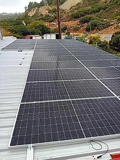 Βιομηχανική εγκατάσταση φωτοβολταϊκού σταθμού 350 kW στον Προφήτη Ηλία Ηρακλείου